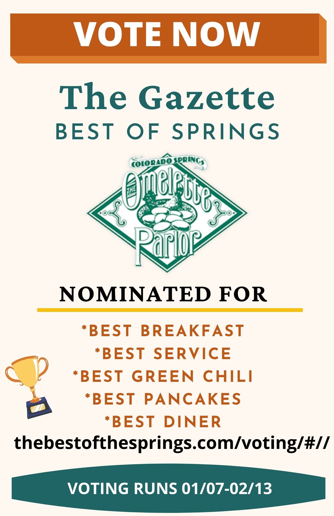 Gazette Best Of Omelette Parlor