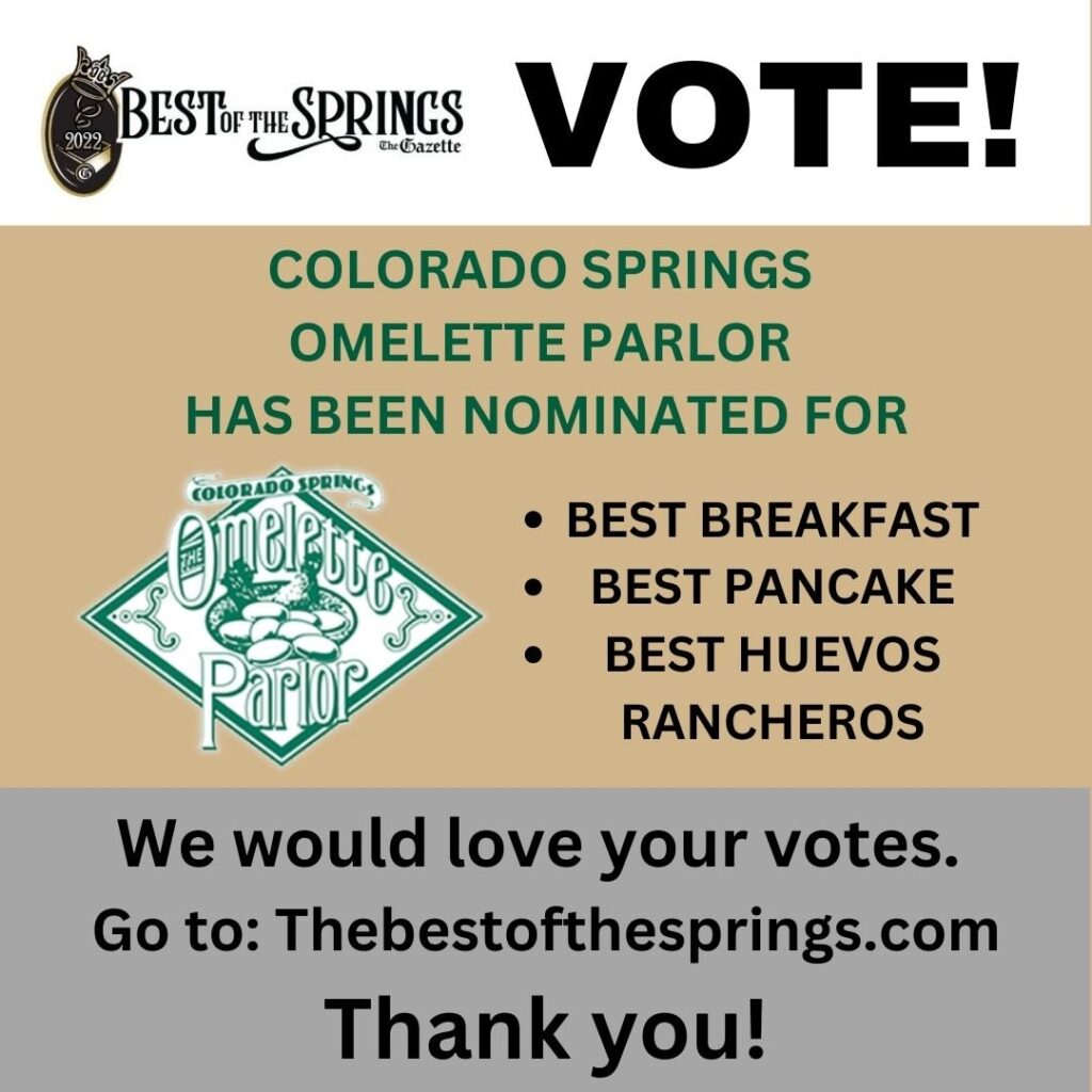 Vote for Omelet Parlor